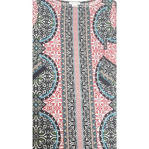 London Times medallion knee length shift Dress women's size 6 - Picture 5 of 7